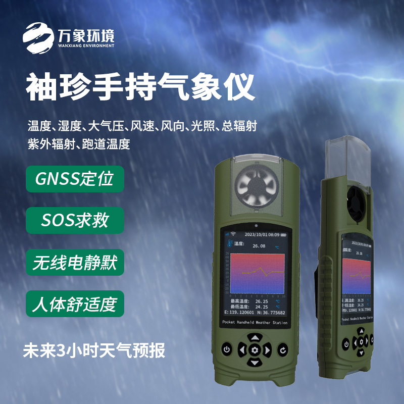 什么領(lǐng)域可以用到可穿戴手持氣象儀？